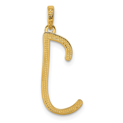 14ky Fancy Letter J