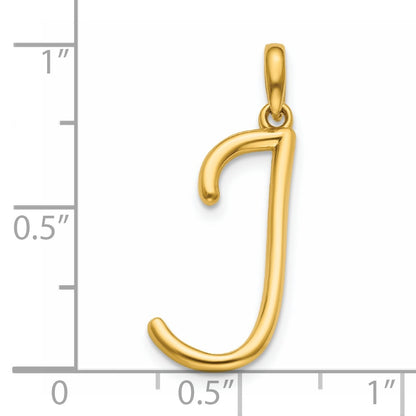 14ky Fancy Letter J