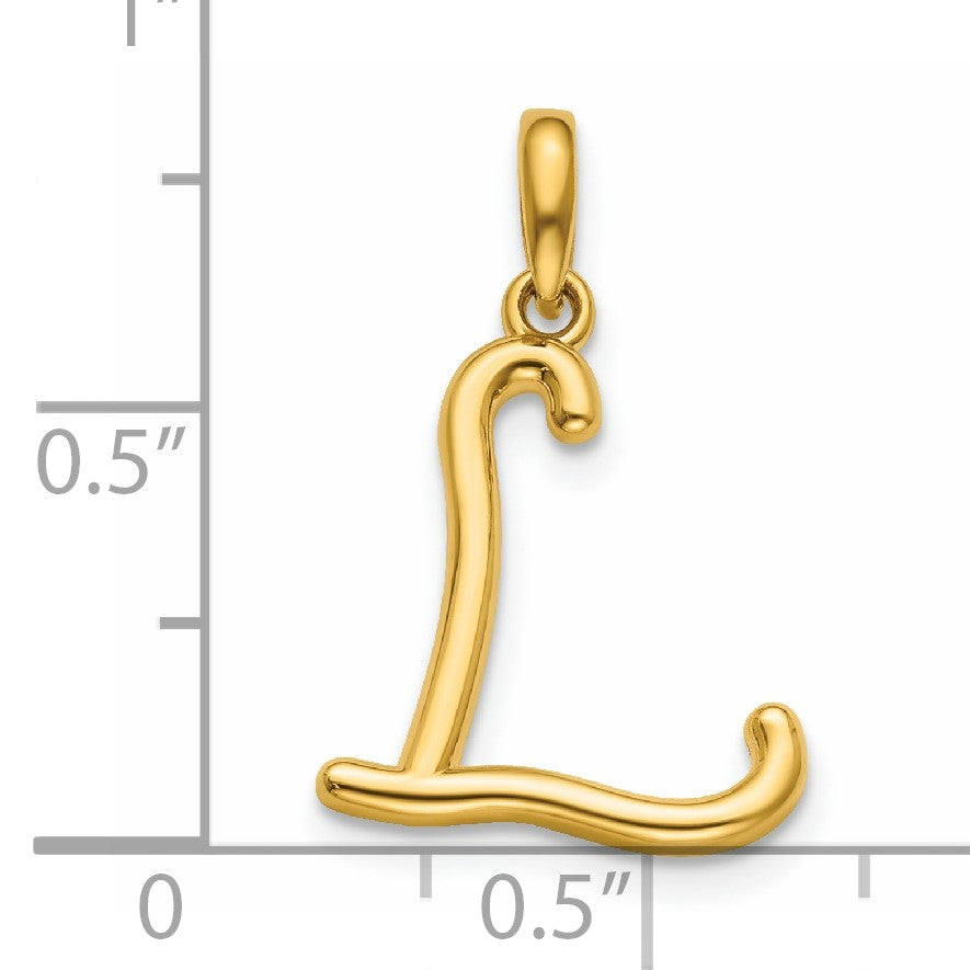 14ky Fancy Letter L