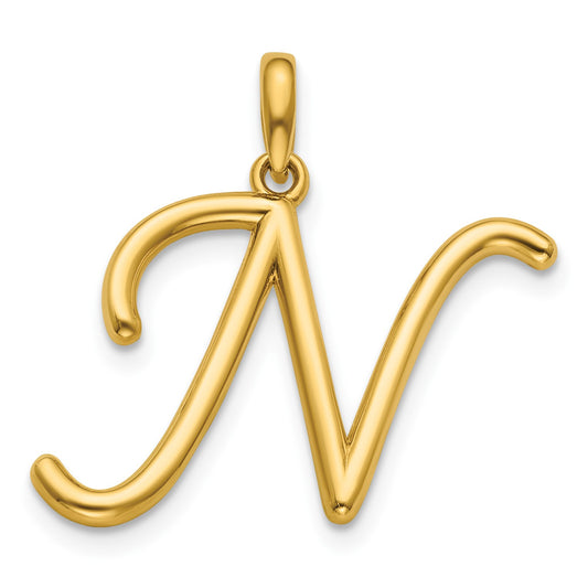 14ky Fancy Letter N