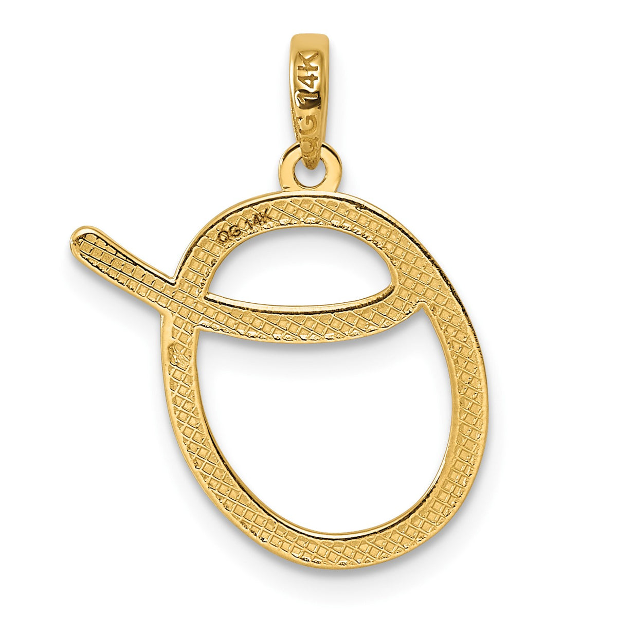14ky Fancy Letter O