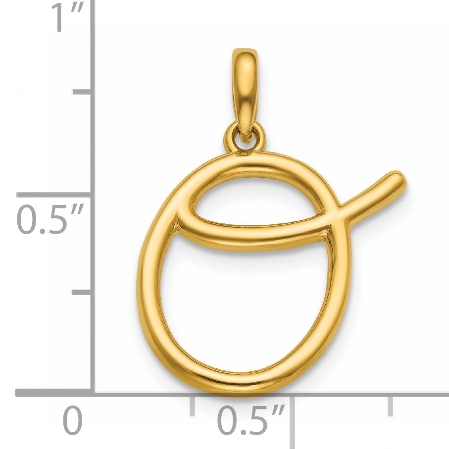 14ky Fancy Letter O