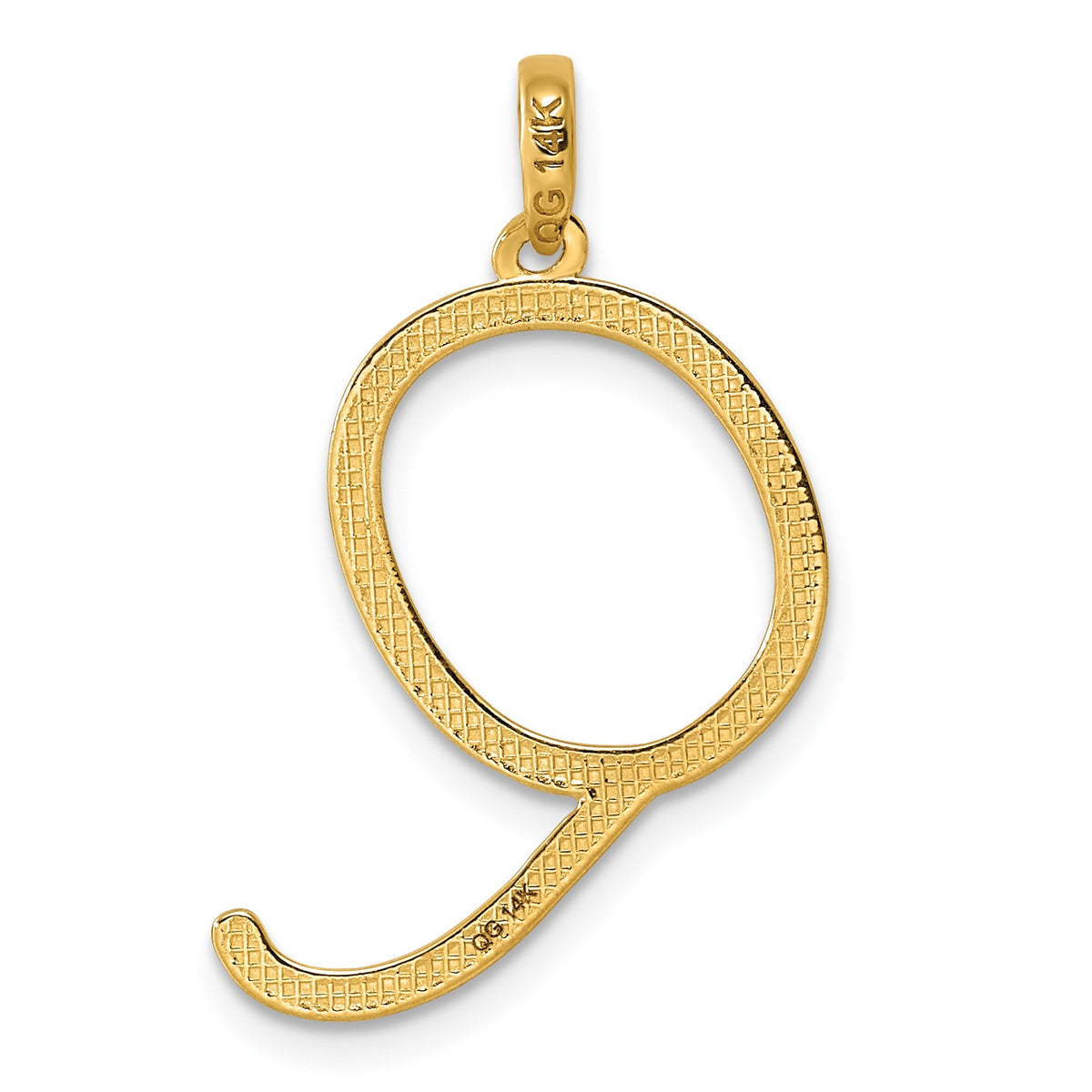 14ky Fancy Letter Q