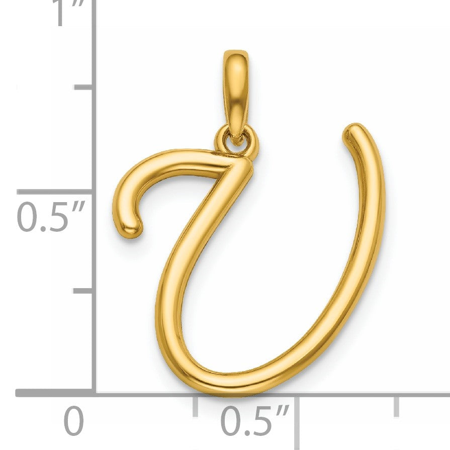 14ky Fancy Letter U