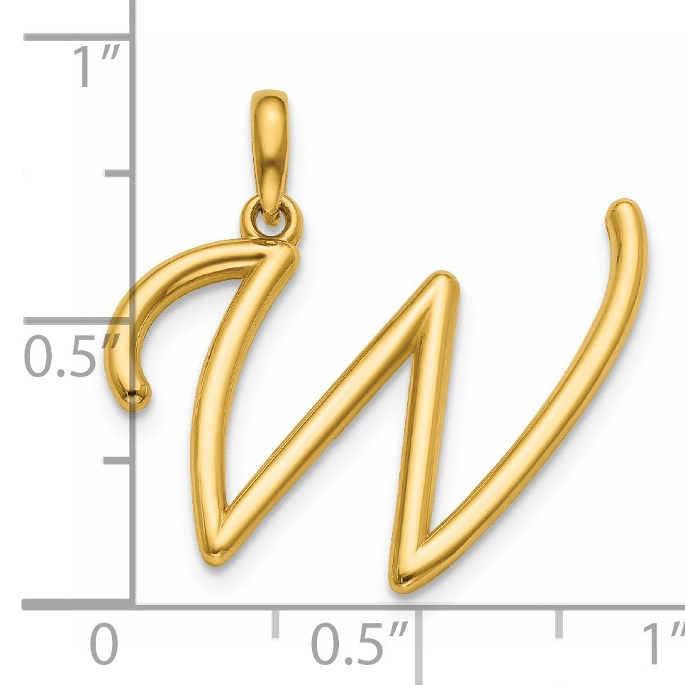 14ky Fancy Letter W