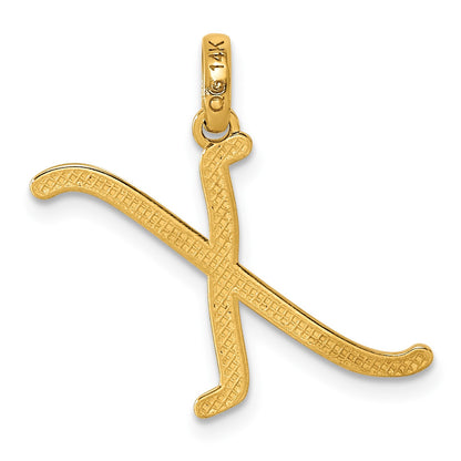14ky Fancy Letter X