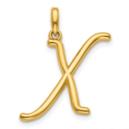 14ky Fancy Letter X