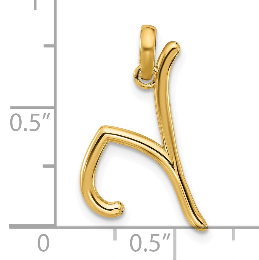 14ky Fancy Letter Y