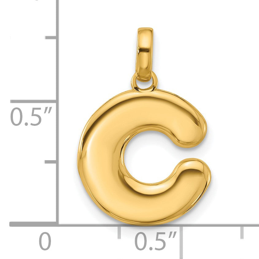 14ky Fancy Letter C
