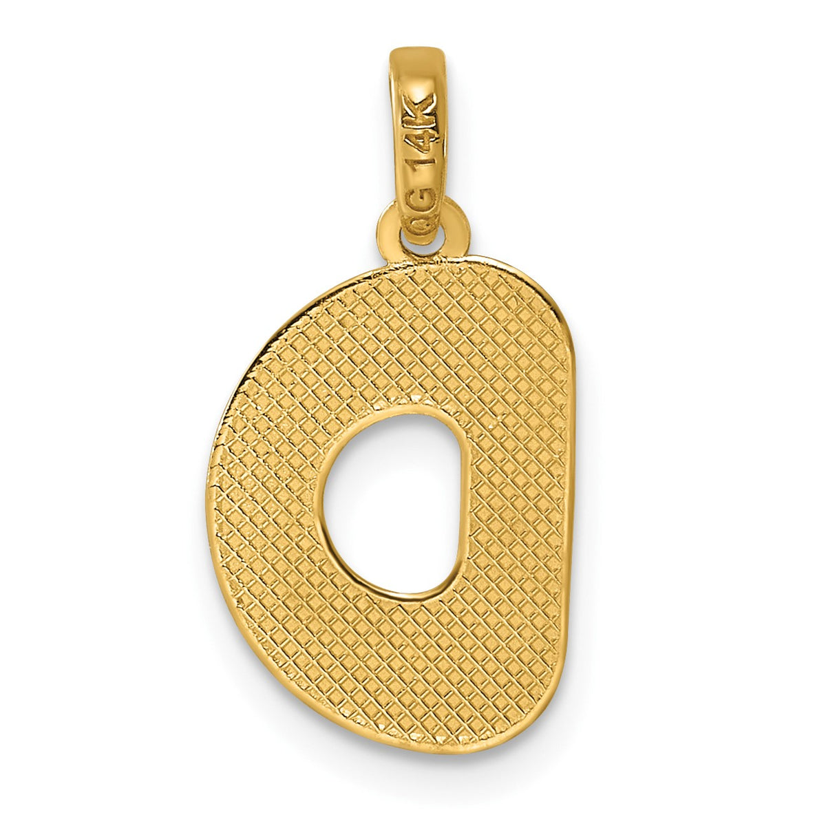 14ky Fancy Letter D