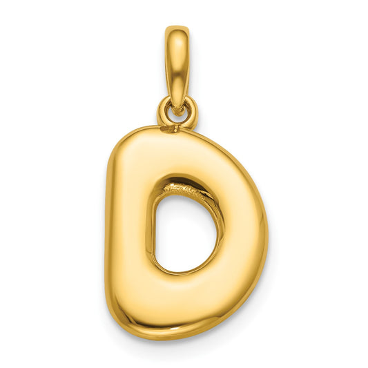 14ky Fancy Letter D