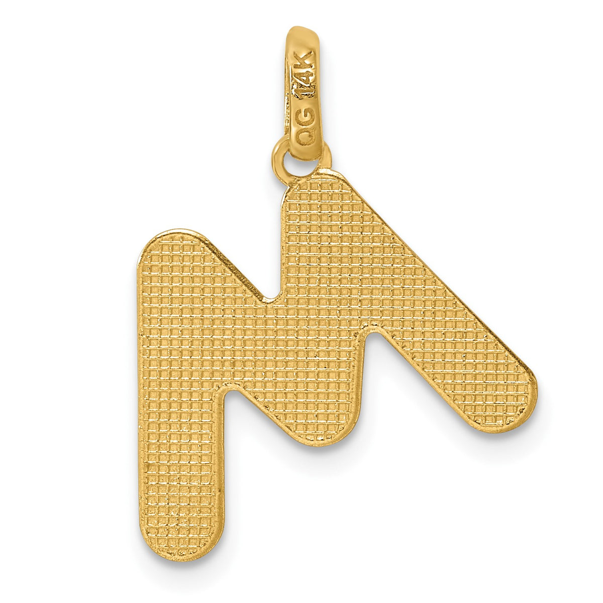 14ky Fancy Letter M