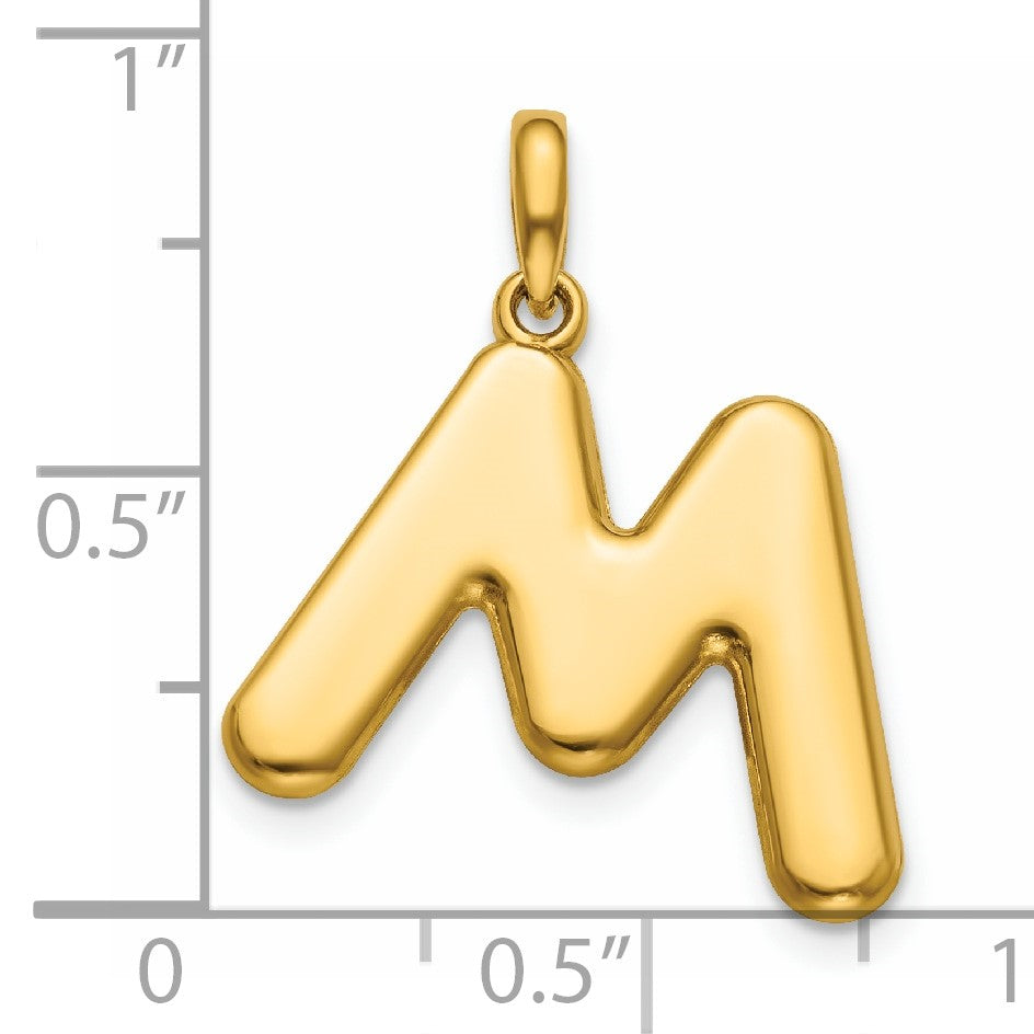 14ky Fancy Letter M