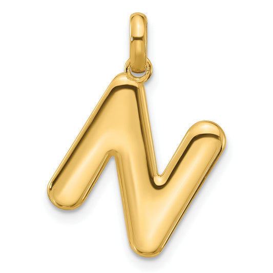 14ky Fancy Letter N
