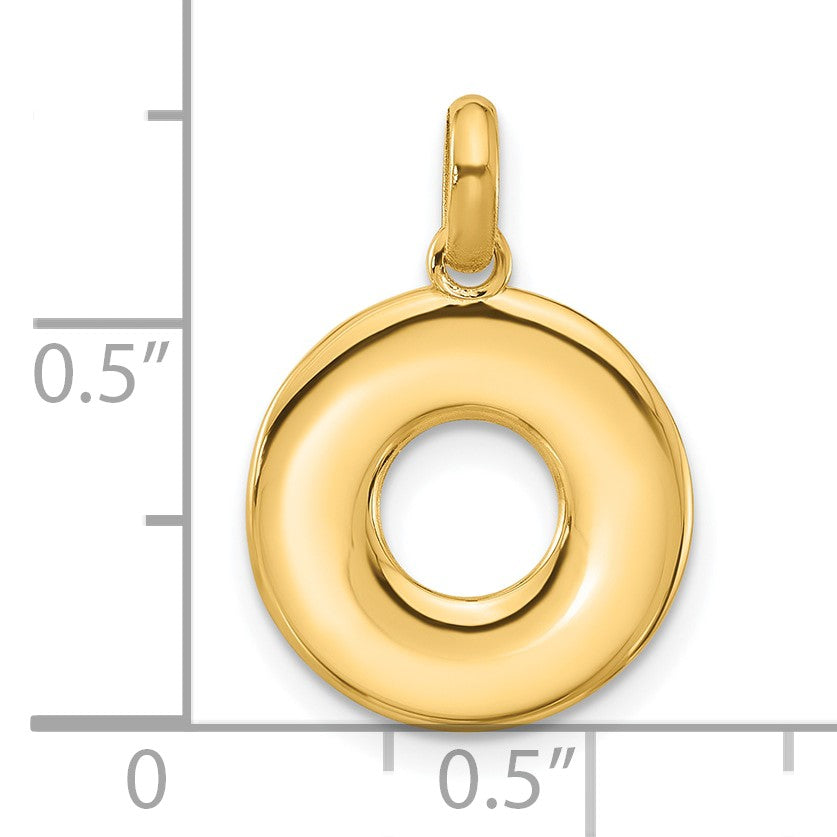14ky Fancy Letter O