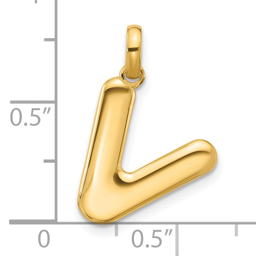 14ky Fancy Letter V
