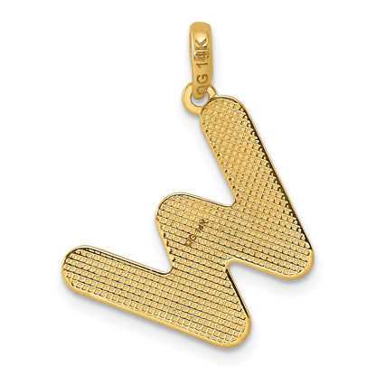 14ky Fancy Letter W