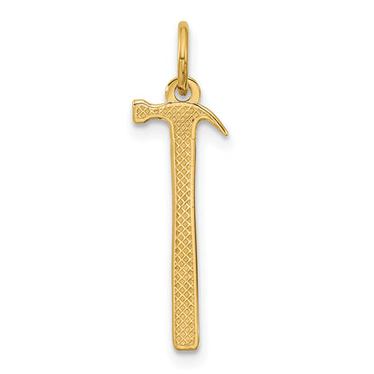 14k Fancy Hammer Charm