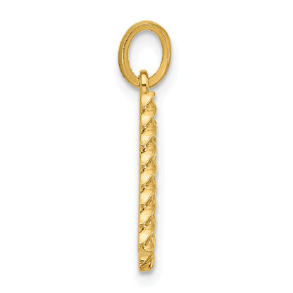 14ky Fancy Twist Letter K