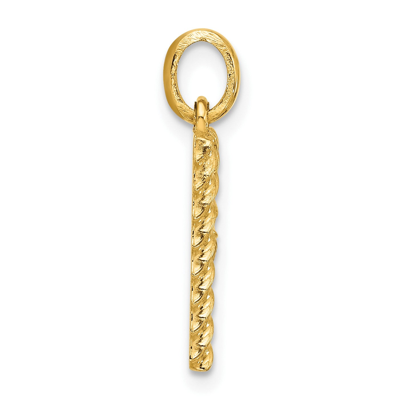 14ky Fancy Twist Letter P