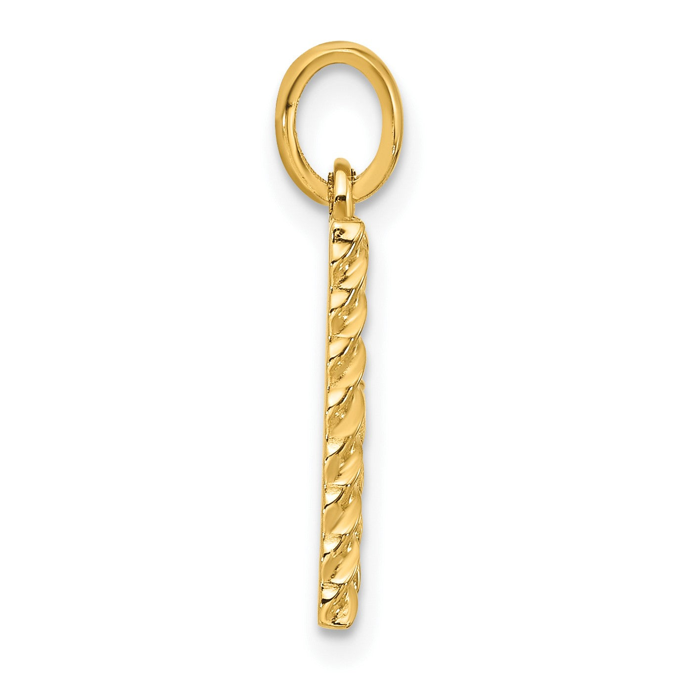 14ky Fancy Twist Letter R