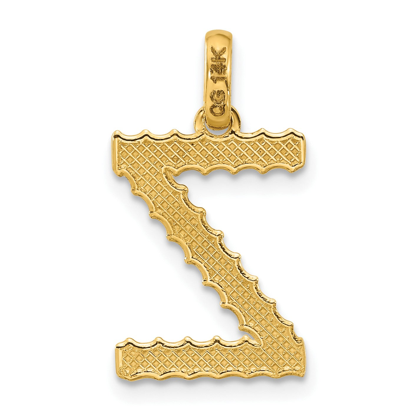 14ky Fancy Twist Letter Z