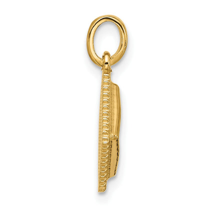 14k Fancy Ravioli Charm