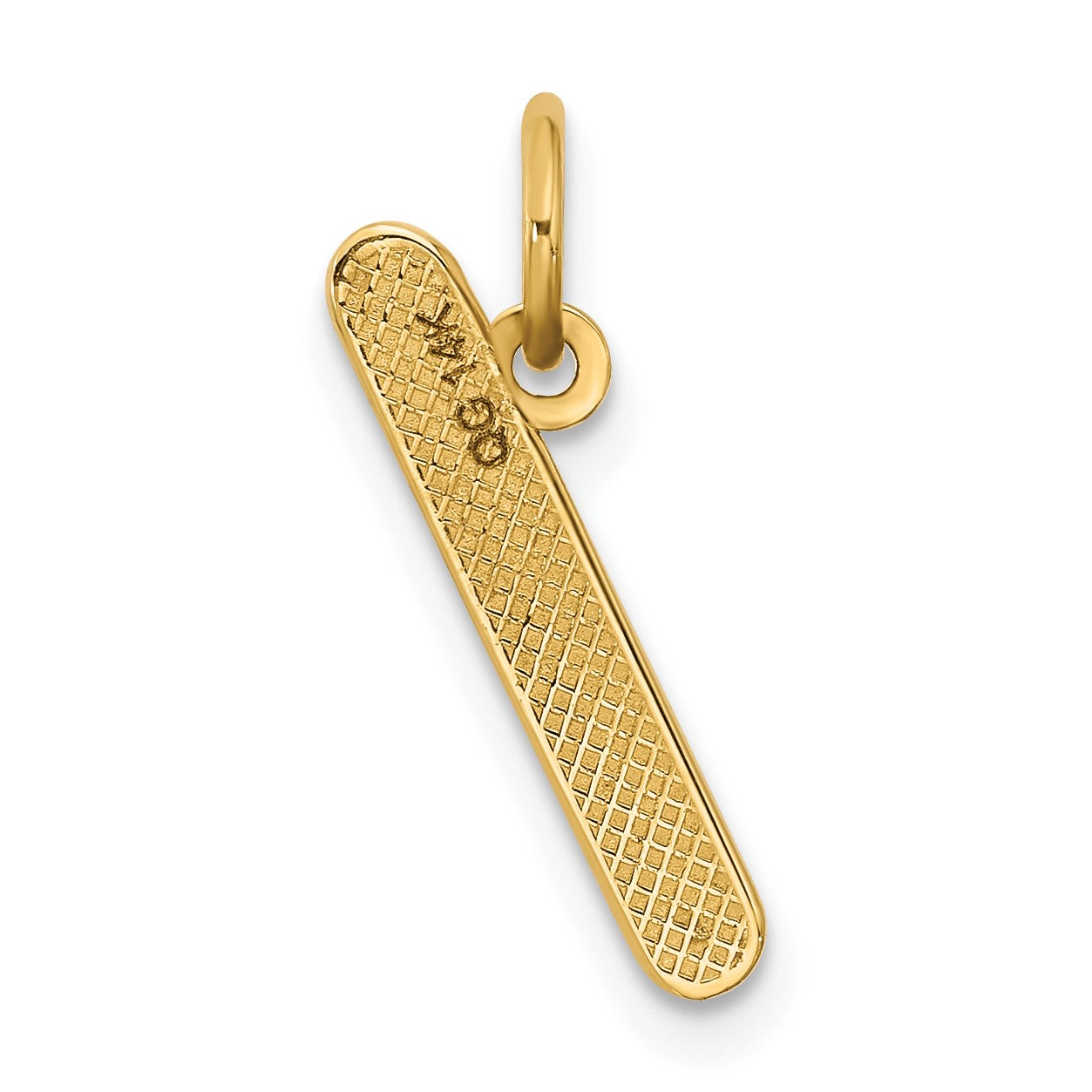 14k 3-D Fancy Breadstick Charm