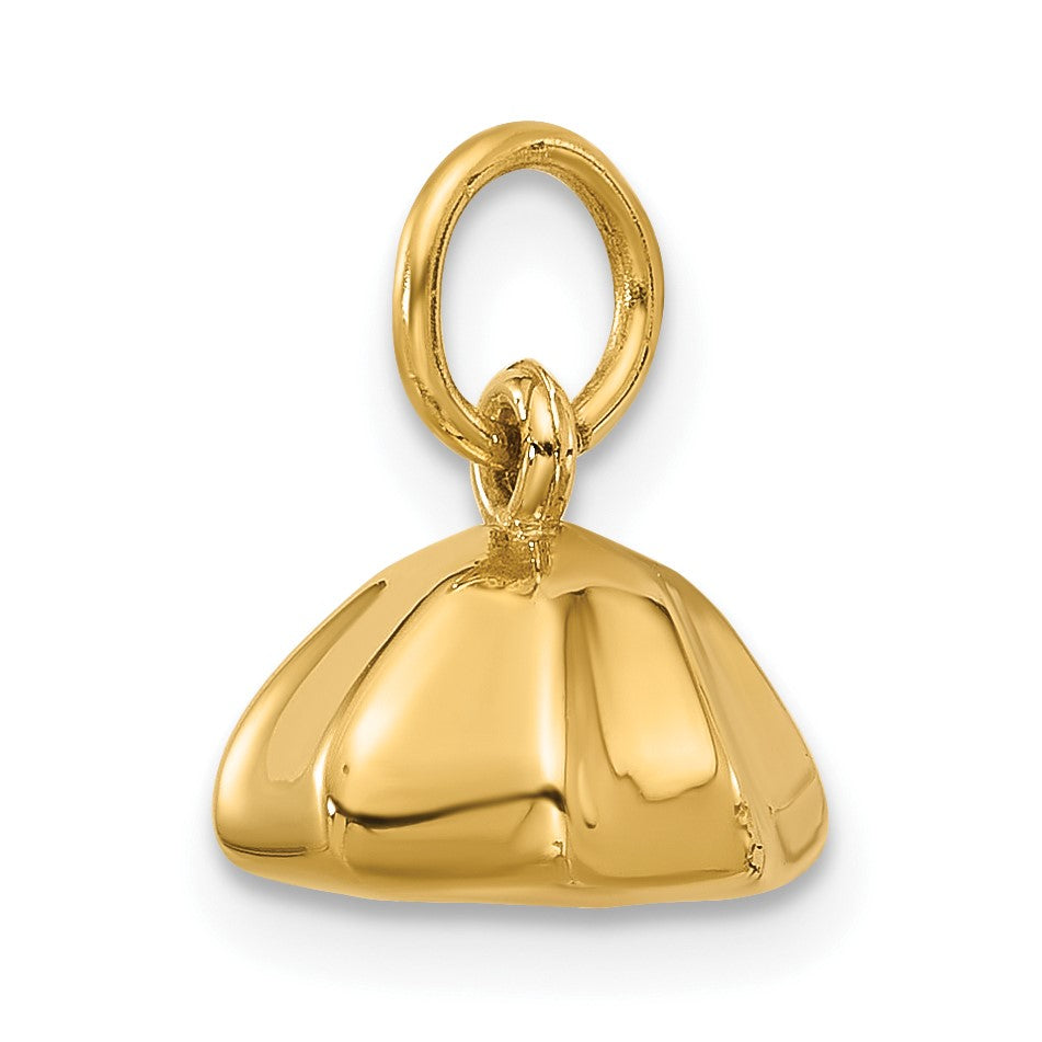 14k Fancy Dumpling Charm