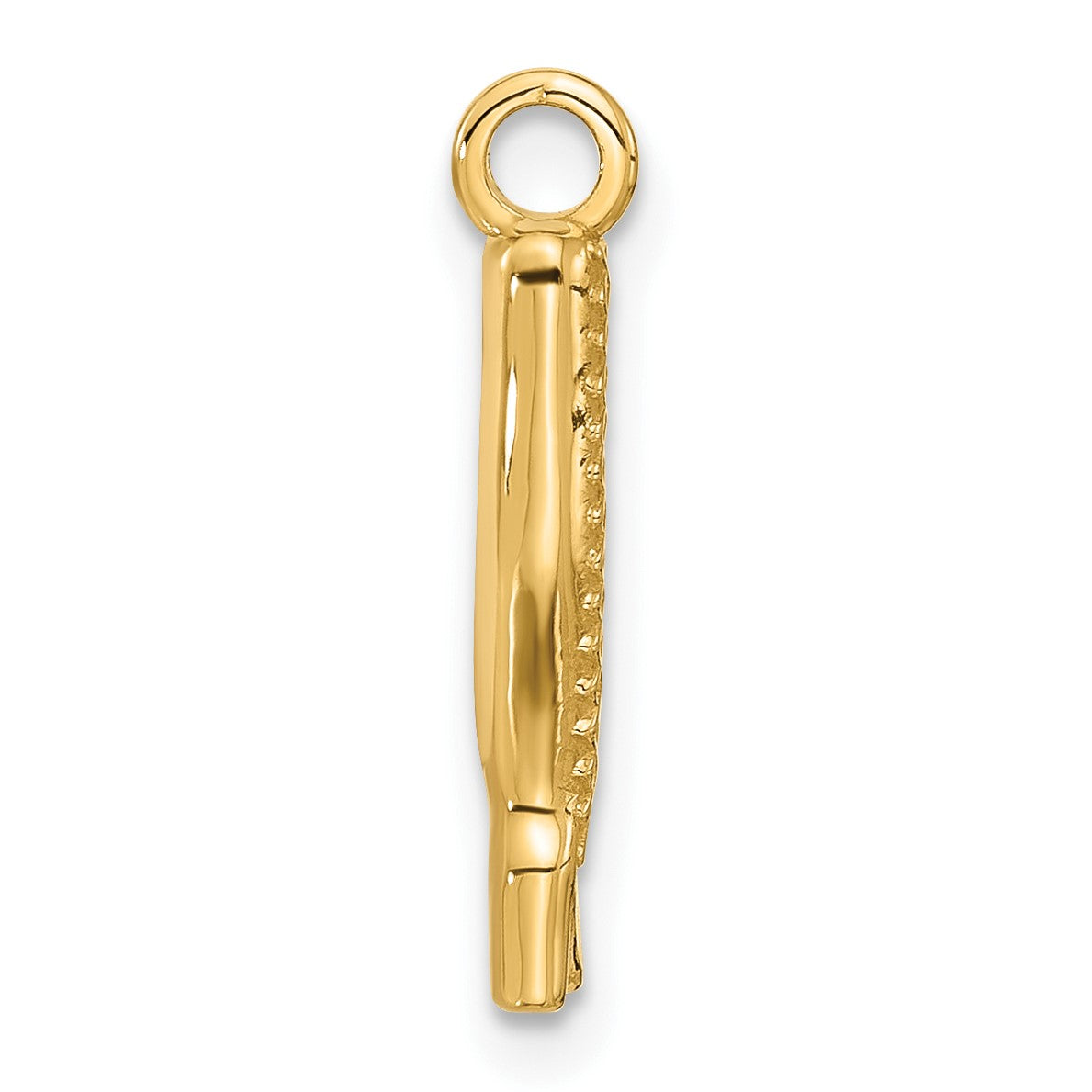 14k Fancy Thigh High Boot Charm