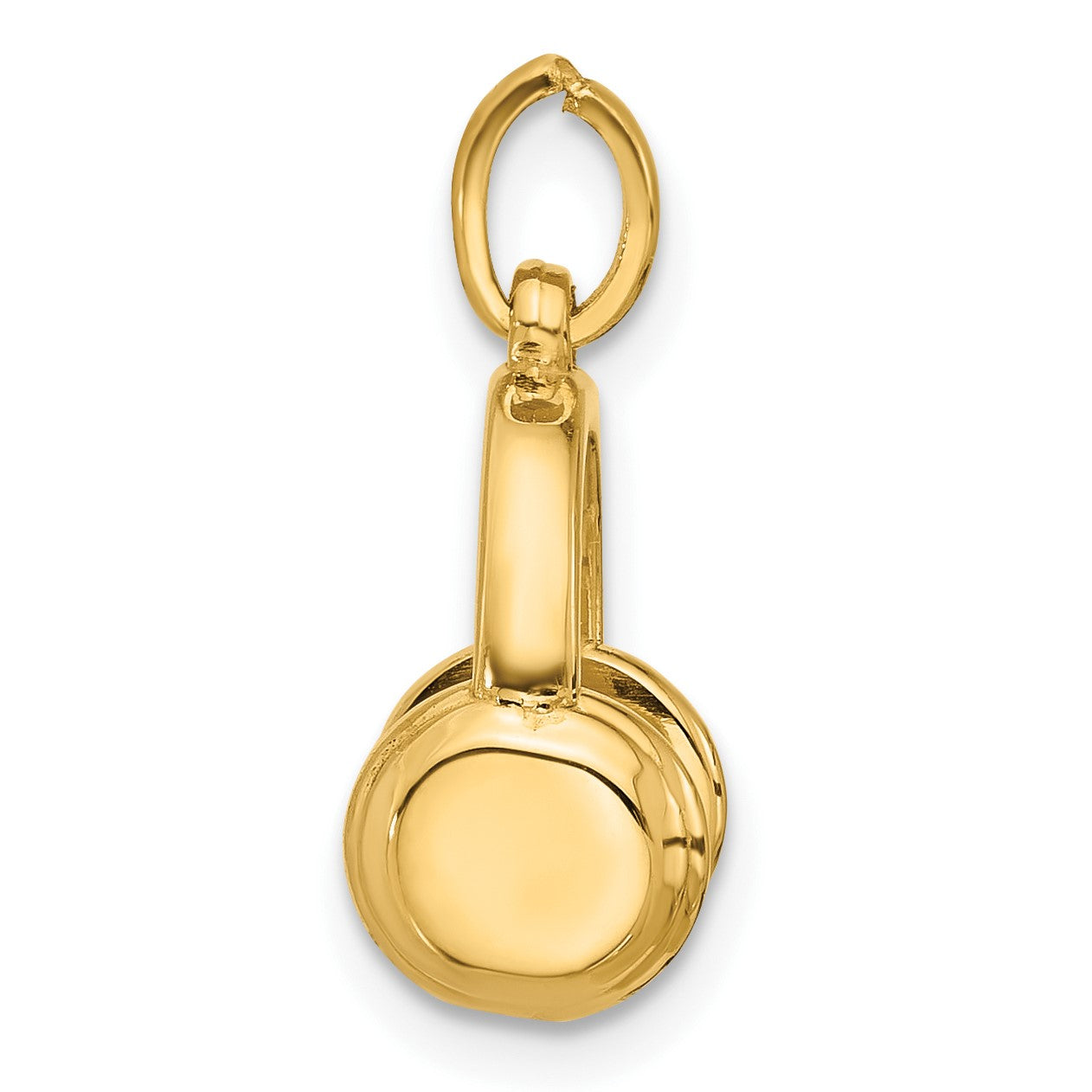 14k Fancy Headphones Charm