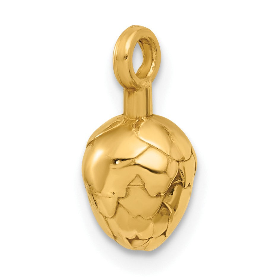 14k Fancy Artichoke Charm