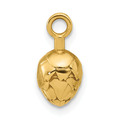 14k Fancy Artichoke Charm