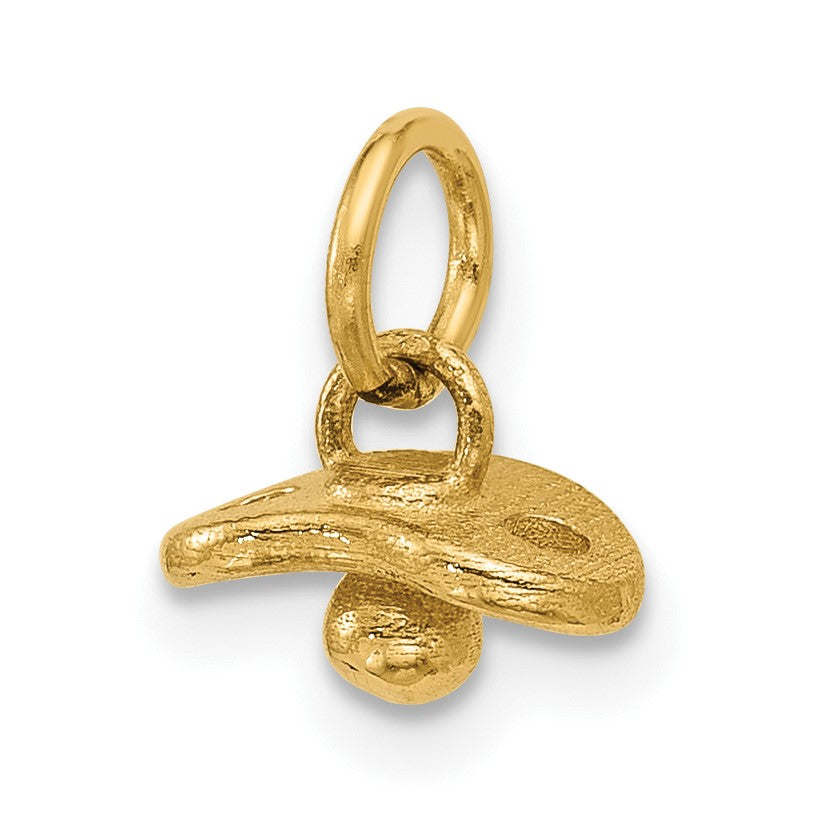14K Polished Baby Pacifier Pendant
