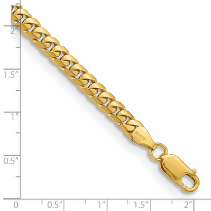 14k 5mm Solid Miami Cuban Chain