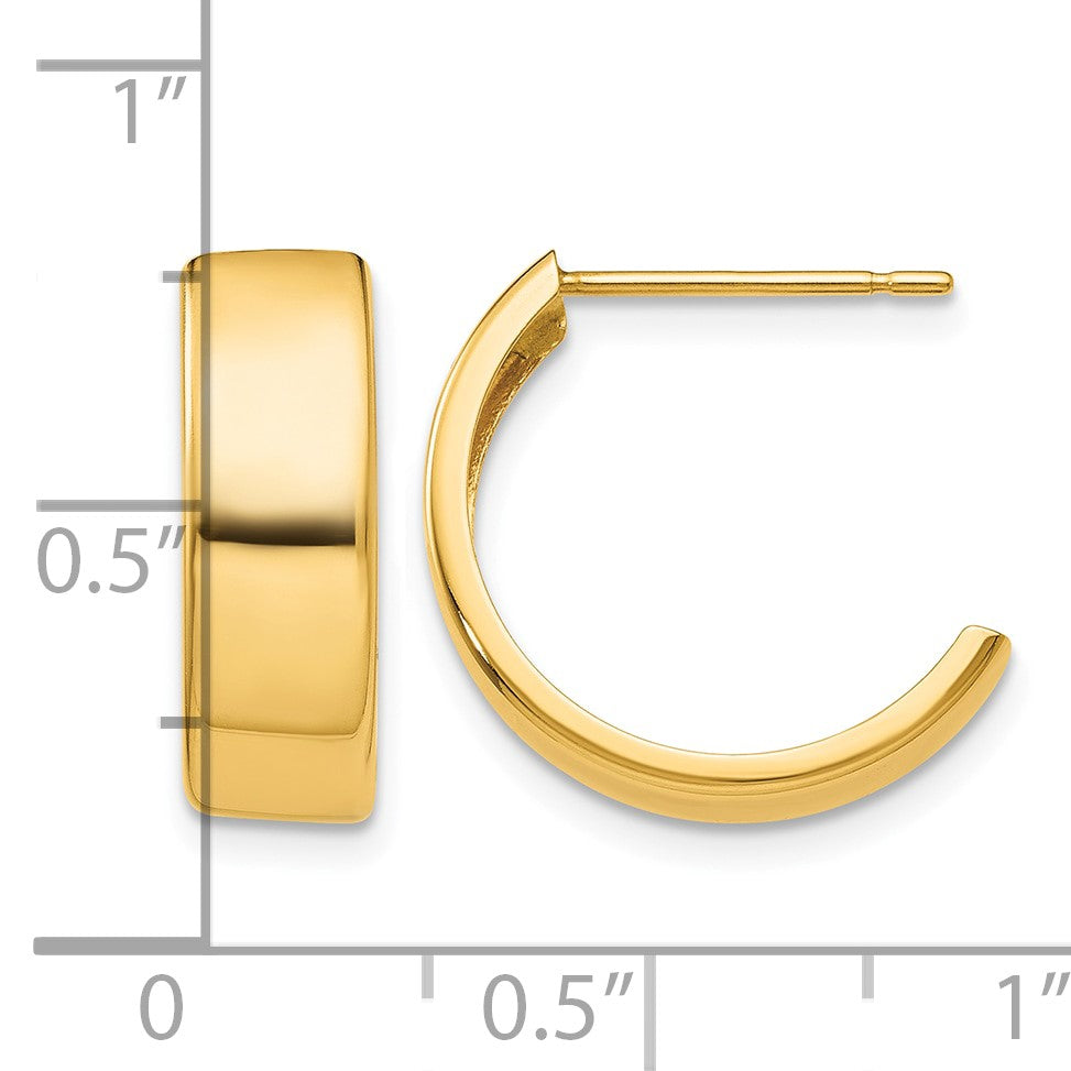 14K Hoop Earrings