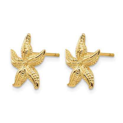 14k Starfish Earrings