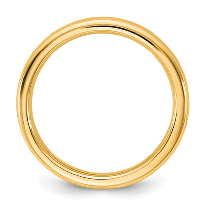 14KY 3mm European Comfort Fit Band Size 11
