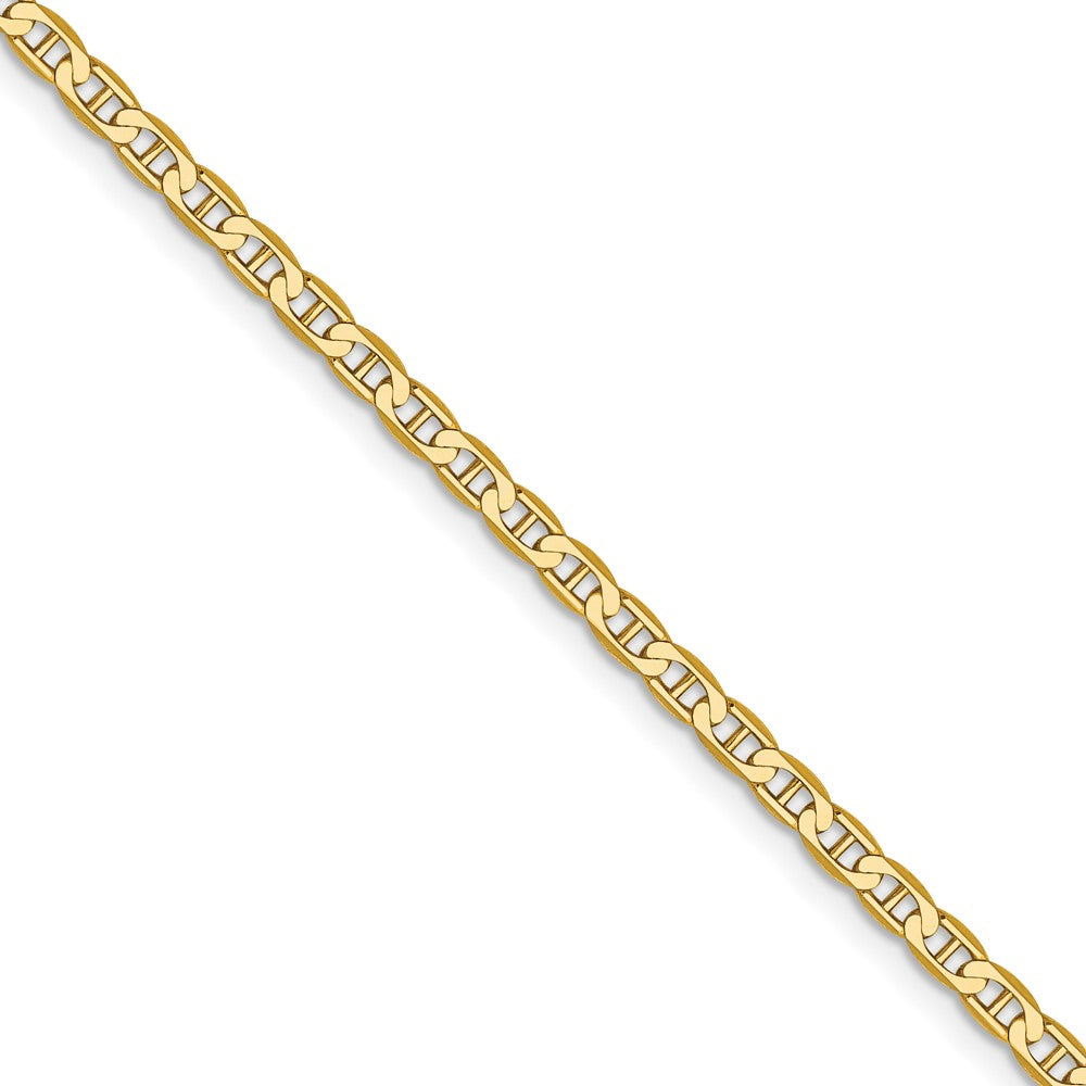 14k 2.4mm Concave Anchor Chain (100 inch Spool)