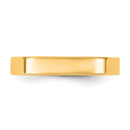 14KY 3.5mm Standard Flat Comfort Fit Band Size 12