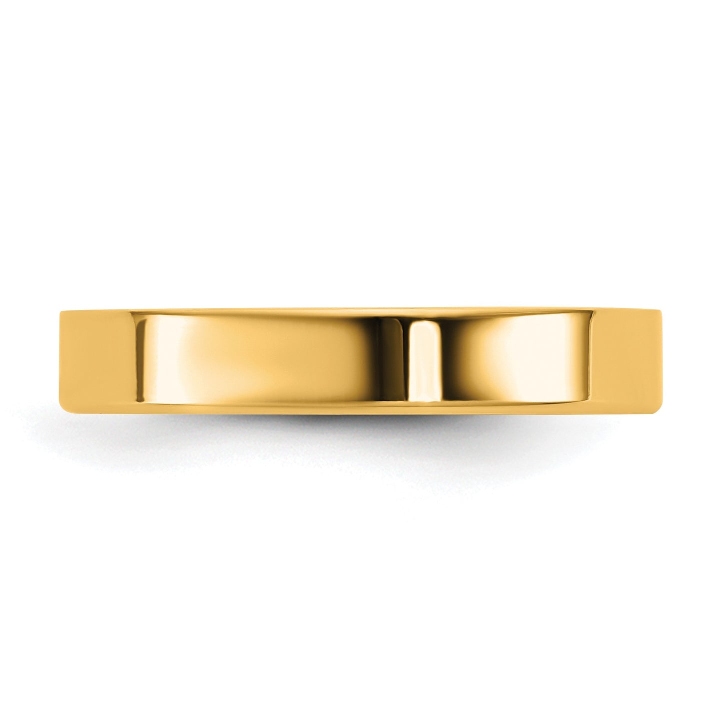 14KY 3.5mm LTW Flat Band Size 5