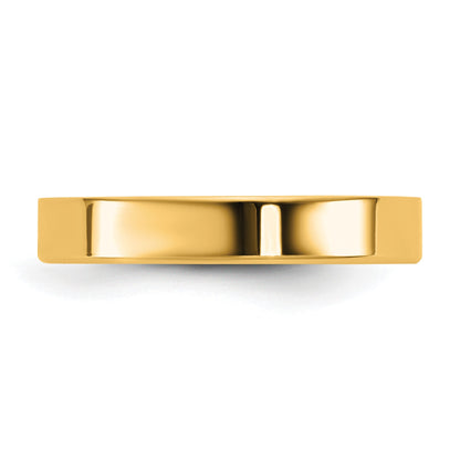 14KY 3.5mm LTW Flat Band Size 5