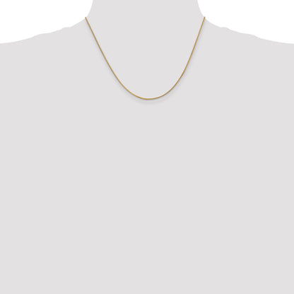 14K 18 inch .9mm Franco with Lobster Clasp Chain