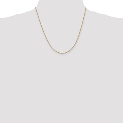 14K 20 inch .9mm Franco with Lobster Clasp Chain