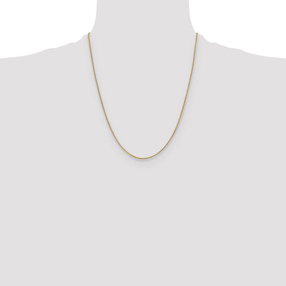 14K 22 inch .9mm Franco with Lobster Clasp Chain