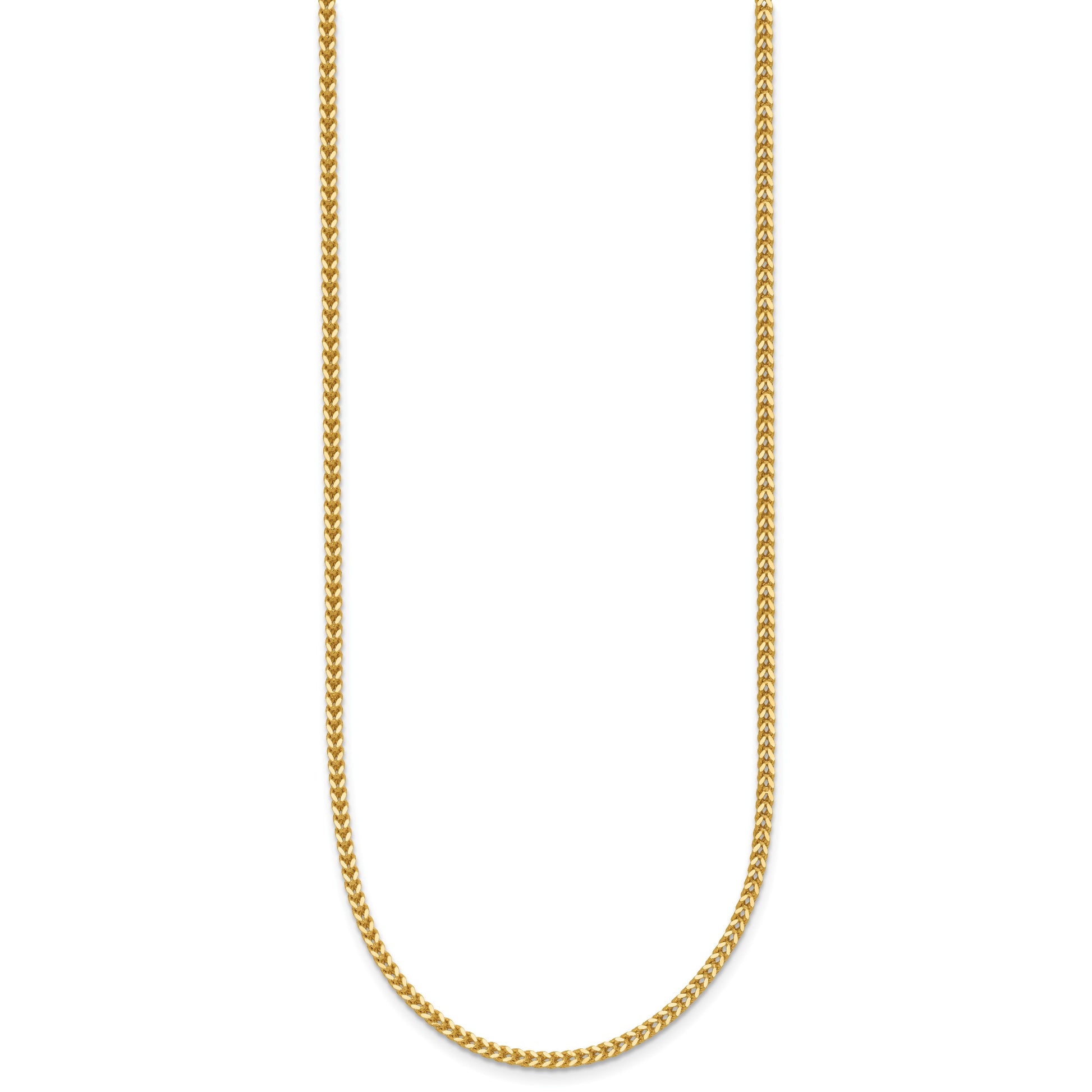 14K 20 inch 1.4mm Franco with Lobster Clasp Chain