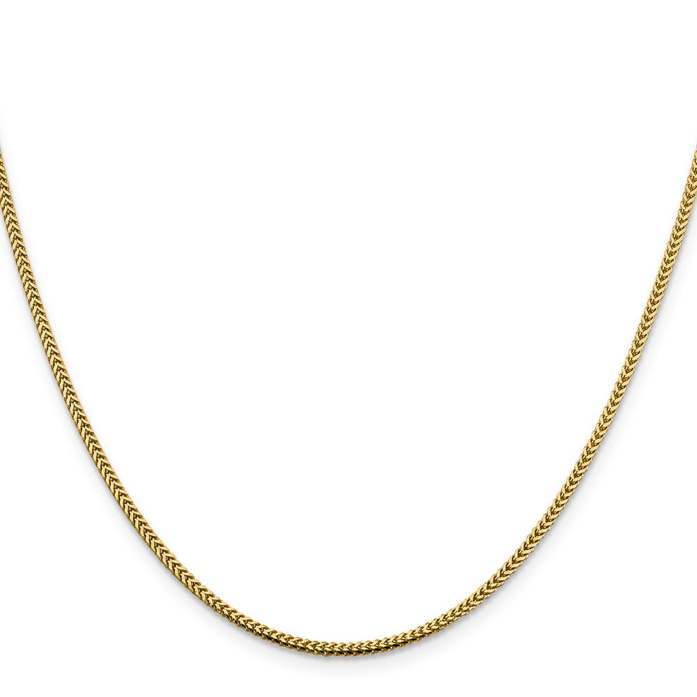 14K 20 inch 1.4mm Franco with Lobster Clasp Chain