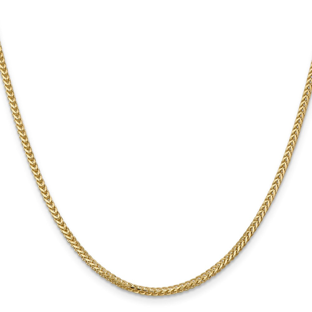 14K 20 inch 2mm Franco with Lobster Clasp Chain