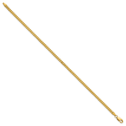 14K 7 inch 2mm Franco with Lobster Clasp Bracelet