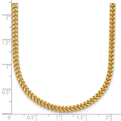 14K 20 inch 2.3mm Franco with Lobster Clasp Chain